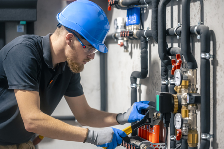 What does plumbing maintenance include?