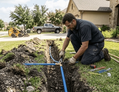 How long does it take to replace a main water line?
