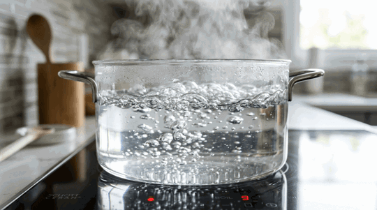 What kills parasites in drinking water?