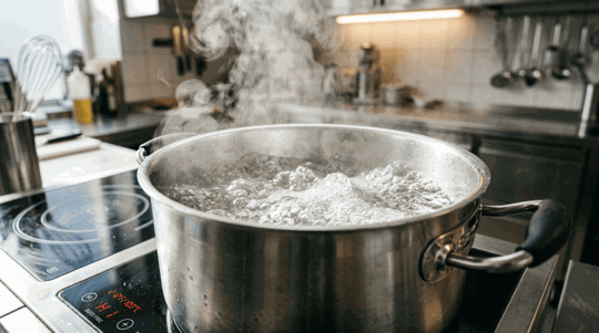 What kills parasites in drinking water?